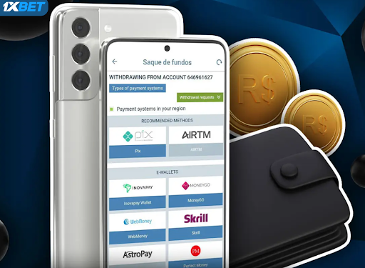 Como retirar fundos da aplicação 1xBet 